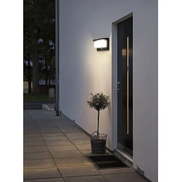 IMMAX SUN SEE venkovní solární nástěnné LED osvětlení IP44, 900lm, PIR senzor