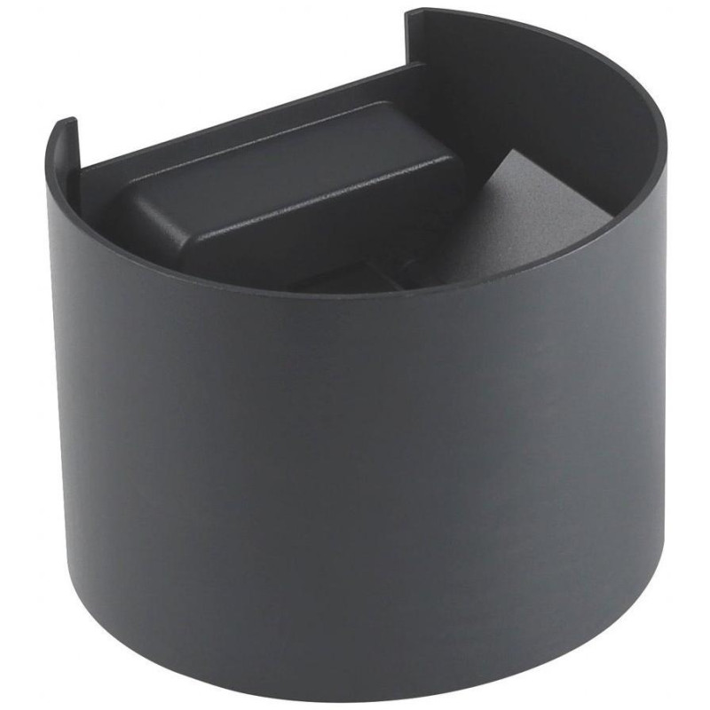 IMMAX RING venkovní LED osvětlení nástěnné, 6W, 340lm, IP65, antracit