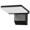 IMMAX MODERN venkovní LED osvětlení nástěnné 18W, 1278lm, IP65, černé