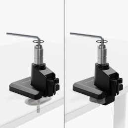 AROZZI ALZARE NEO Black/ stolní držák pro monitory/ plynový píst/ kovový/ černý