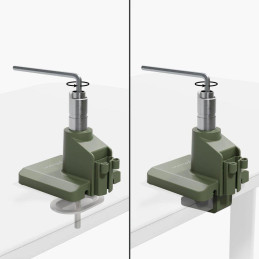 AROZZI ALZARE NEO Forest Green/ stolní držák pro monitory/ plynový píst/ kovový/ mechově zelený