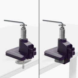 AROZZI ALZARE NEO Purple/ stolní držák pro monitory/ plynový píst/ kovový/ fialový