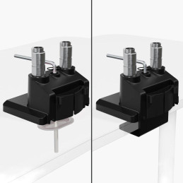 AROZZI ALZARE NEO DUO Black/ stolní držák pro 2 monitory/ plynový píst/ kovový/ černý