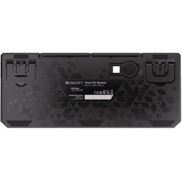 Endorfy herní klávesnice Thock 75% Wireless Red / RGB / red sw. / bezdrátová / mechanická / US layout / zkrácená /černá