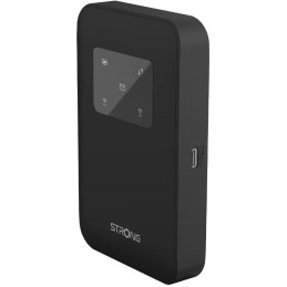 STRONG 4G+ MIFI 900/ data 300Mbps/ Wi-Fi 1200Mbps/ baterie 2500mAh/ WPA3/ micro SIM/ USB-C/ bez displeje/ černý
