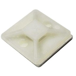 Solarmi příchytka M-A-19 (HW-3AC), samolepící i šroubovací 19,5X19,5MM pro páska do 4,6mm