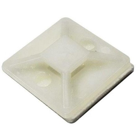 Solarmi příchytka M-A-19 (HW-3AC), samolepící i šroubovací 19,5X19,5MM pro páska do 4,6mm