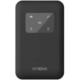 STRONG 4G+ MIFI 900/ data 300Mbps/ Wi-Fi 1200Mbps/ baterie 2500mAh/ WPA3/ micro SIM/ USB-C/ bez displeje/ černý