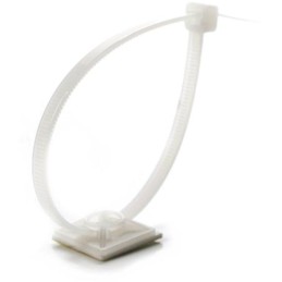 Solarmi příchytka M-A-19 (HW-3AC), samolepící i šroubovací 19,5X19,5MM pro páska do 4,6mm