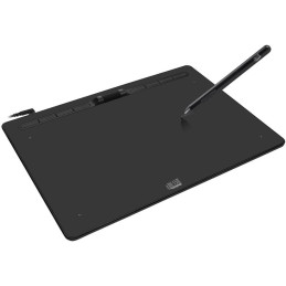 Adesso CYBERTABLET K12/ grafický tablet 12” x 7”/ 8192 urovní tlaku/ 8 programovatelných tlačítek/ scroll koliesko/ USB-