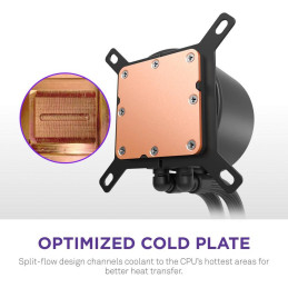 NZXT vodní chladič Kraken 240 / 2x120mm fan / 4-pin PWM / LCD disp. / 6 let