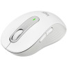 Logitech mouse M650M/ office/ optical/ wireless USB + Bluetooth/ white