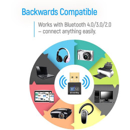 Colorway Bluetooth BT 5.0 Adaptér/ USB-A