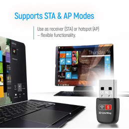 Colorway Wi-Fi 6 Adaptér/ USB-A