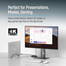 Colorway Adaptér USB-C na HDMI/ 2m