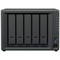 Synology DS1525+   5x SATA, 8GB RAM, 2x M.2, 2x USB3.2, 2x 2,5GbE, 1x PCIe, 1x USB-C
