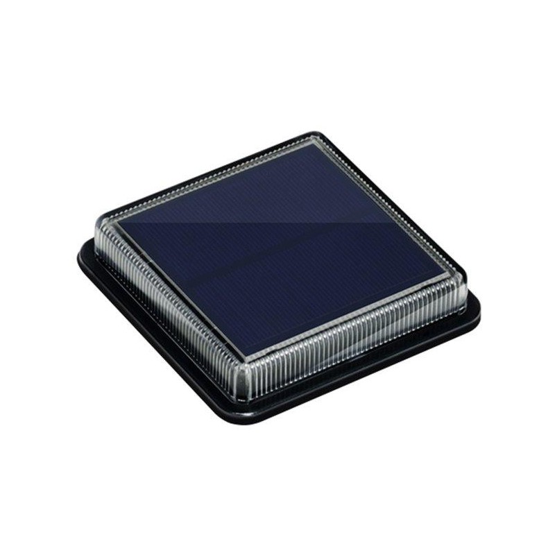 IMMAX TERRACE venkovní solární LED osvětlení/ 1,5W/ 30lm/ IP68/ 110x110x22mm/ černá