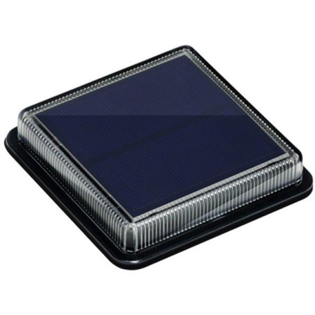 IMMAX TERRACE venkovní solární LED osvětlení/ 1,5W/ 30lm/ IP68/ 110x110x22mm/ černá