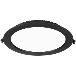 IMMAX NEO DOWN podhledové (stropní) svítidlo, 23cm, 36W, s podporou BEACON, CCT, stmívatelné, Wi-Fi, TUYA, černé