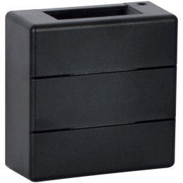 IMMAX LUXLINE venkovní LED nástěnné osvětlení, 6W, 3000K, 240V, IP54, černé