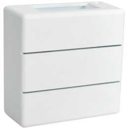 IMMAX LUXLINE venkovní LED nástěnné osvětlení, 6W, 3000K, 240V, IP54, bílé