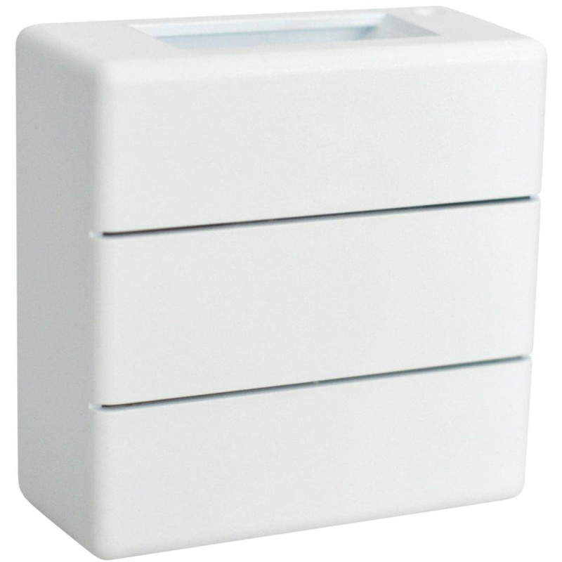 IMMAX LUXLINE venkovní LED nástěnné osvětlení, 6W, 3000K, 240V, IP54, bílé