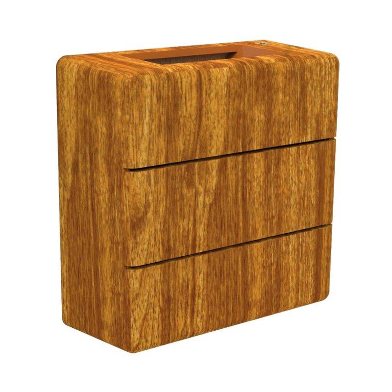 IMMAX LUXLINE venkovní LED nástěnné osvětlení, 6W, 3000K, 240V, IP54, ořechové dřevo