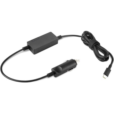 Lenovo auto adapter, 65W USB-C DC Travel