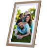 Ramka na zdjęcia Rollei WiFi 152/ przekątna 15.6"/ 32GB/ 2W/ Frameo APP/ Jasne drewno