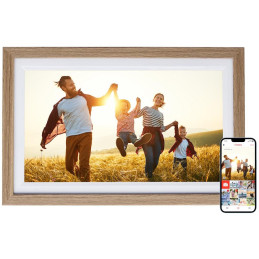 Rollei fotorámeček WiFi 152/ úhlopříčka 15.6"/ 32GB/ 2W/ Frameo APP/ Světlé dřevo