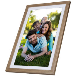 Rollei fotorámeček WiFi 212/ úhlopříčka 21.5"/ 32GB/ 4W/ Frameo APP/ Světlé dřevo