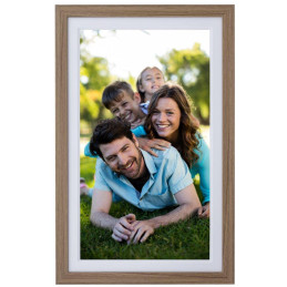 Rollei fotorámeček WiFi 212/ úhlopříčka 21.5"/ 32GB/ 4W/ Frameo APP/ Světlé dřevo