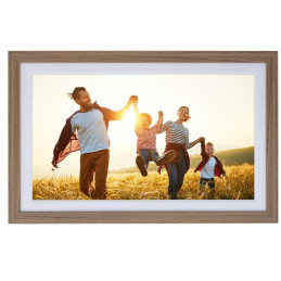 Rollei fotorámeček WiFi 212/ úhlopříčka 21.5"/ 32GB/ 4W/ Frameo APP/ Světlé dřevo