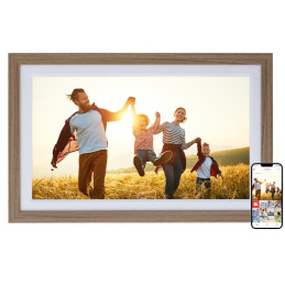 Rollei fotorámeček WiFi 212/ úhlopříčka 21.5"/ 32GB/ 4W/ Frameo APP/ Světlé dřevo