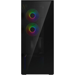 ARCTIC skříň Xtender / E-ATX / 2x120mm ARGB fan / 2xUSB / USB-C / vertical GPU kit / tónované sklo / černá