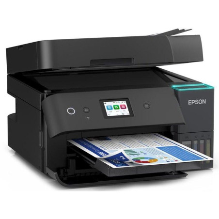 Epson EcoTank L6390/ 4800 x 1200/ A4/ MFZ/ LCD/ ITS/ ADF/ Duplex/ Fax/ 4 barvy/ Wi-Fi/ USB/ 5 let záruka po registraci