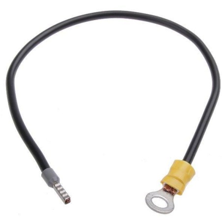 Solarmi propojovací DC kabel 10mm2, 60cm, očko M8 - dutinka