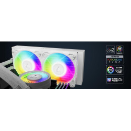 ARCTIC vodní chladič Liquid Freezer III Pro 240 ARGB bílý