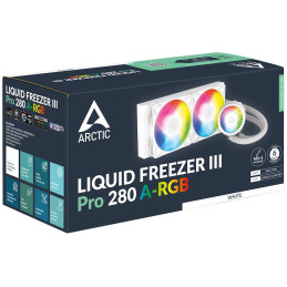 ARCTIC vodní chladič Liquid Freezer III Pro 280 ARGB bílý