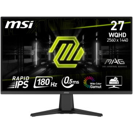 MSI Gaming MAG 275QF/ 27"/ 2560 x 1440/ IPS/ 0,5ms/ 180Hz/ 300cd/m2/ 1000:1/ HDMI/ DP/ černý