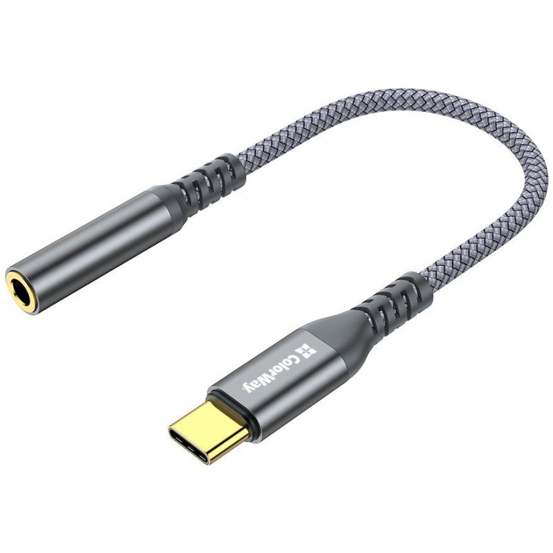 Colorway Adaptér USB-C na Female 3.5 mm/ 14cm