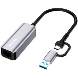 Colorway Adaptér USB-C nebo USB-A na RJ45/ 18cm