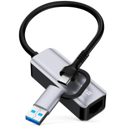 Colorway Adaptér USB-C nebo USB-A na RJ45/ 18cm