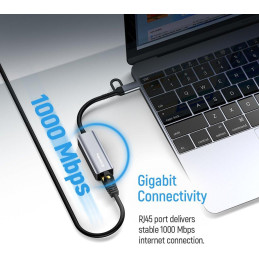 Colorway Adaptér USB-C nebo USB-A na RJ45/ 18cm