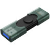 KINGSTON DataTraveler DuoG2 128GB / USB 3.2 Gen1 / USB-A + USB-C / zeleno-černá