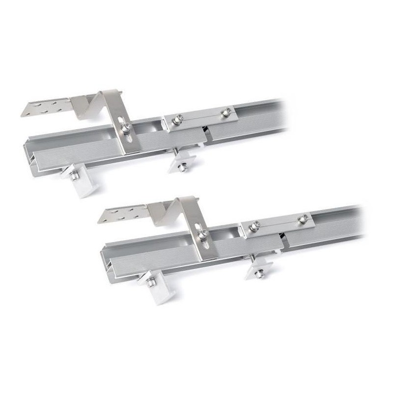 Solarmi SCOMP-2H35 kompletní držák SC pro uchycení 2ks 35 mm sol. panelu na šikmou střechu (hák)