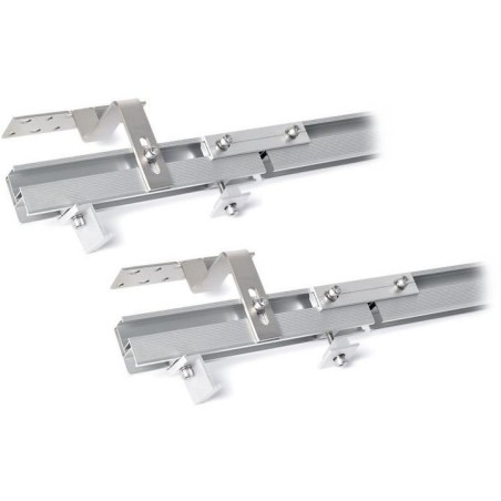 Solarmi SCOMP-2H35 kompletní držák SC pro uchycení 2ks 35 mm sol. panelu na šikmou střechu (hák)