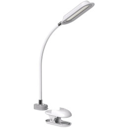 IMMAX LED stolní lampička CLIP/ 7,5W/ DC 12V/1A/ CCT/ IP20/ bílá