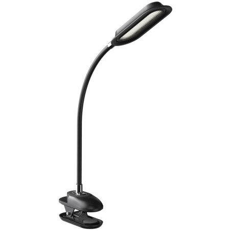 IMMAX LED stolní lampička CLIP/ 7,5W/ DC 12V/1A/ CCT/ IP20/ černá