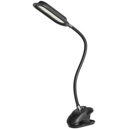 IMMAX LED stolní lampička CLIP/ 7,5W/ DC 12V/1A/ CCT/ IP20/ černá